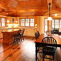 architect designed cottage - lake of bays muskoka - kitchen & eating